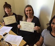 Successfully completed the in-class course