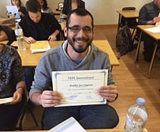 This TEFL/TESOL trainee is ready to conquer the world