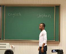 Trainee Presenting his Lesson
