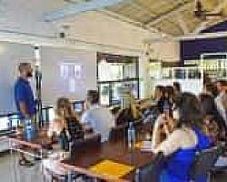 Theoretical teaching sessions in Costa Rica