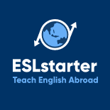 ESLStarter small blue and white logo
