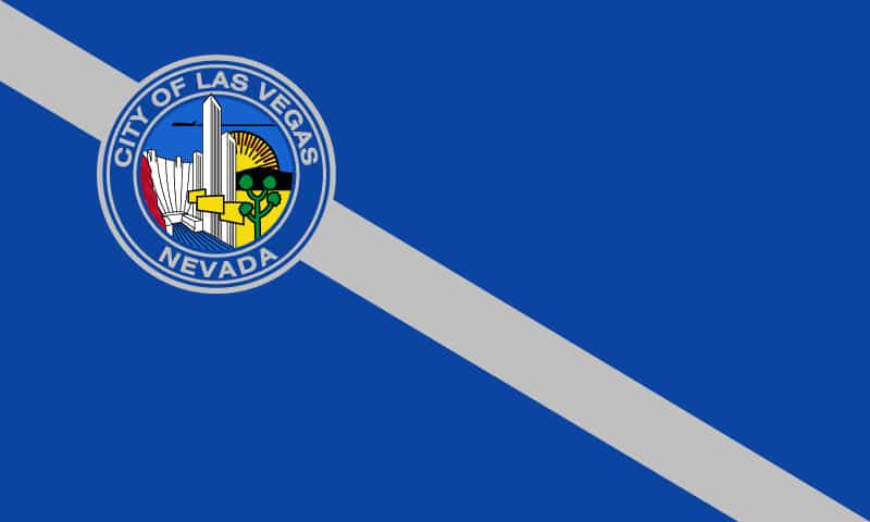 flag of las vegas, usa