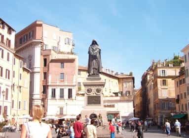 A monument in Rome, Italy