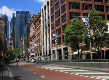 Modern Buildings in Sydney, Australia