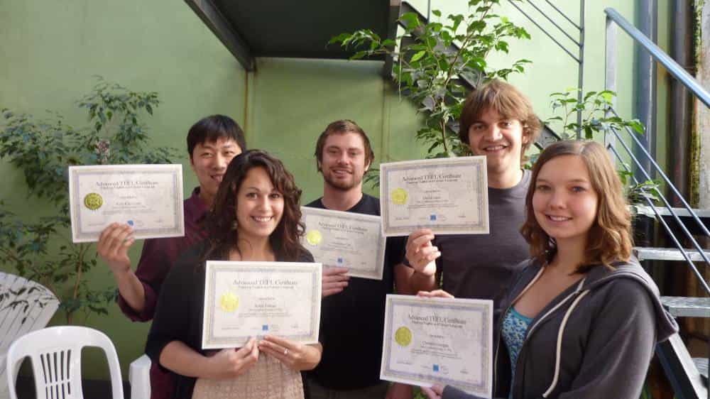 Happy trainees in Buenos Aires