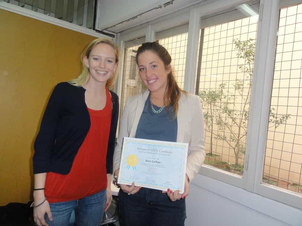 Content TEFL/TESOL Graduates