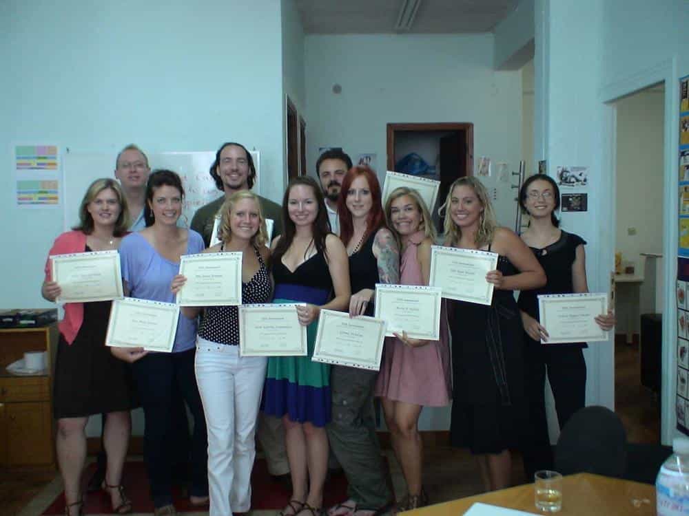 Happy TEFL/TESOL Trainees in Corinth